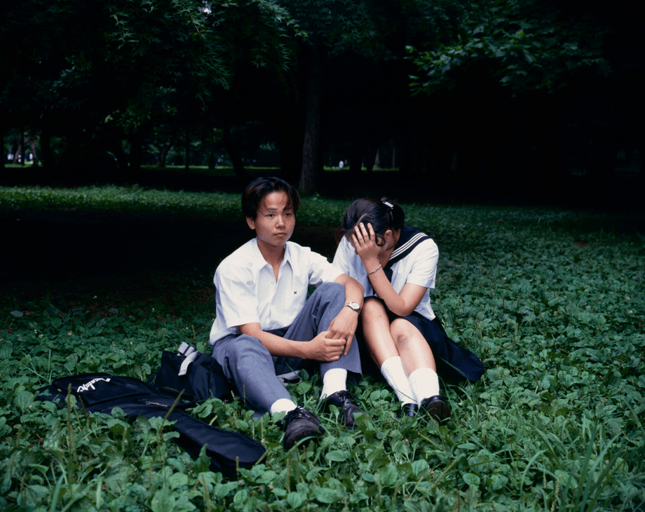 90年代公园里的情侣们,甜蜜美好的青春!_masato_picnic_濑户