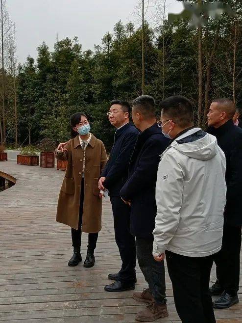 崇州市委常委组织部部长刘学鹏一行赴廖家镇调研指导工作