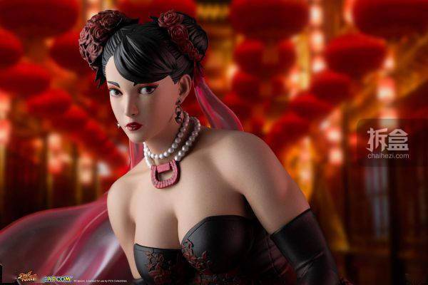 出货SIDESHOW × PCS 街霸 婚纱春丽 WEDDING CHUN LI 1/4雕像