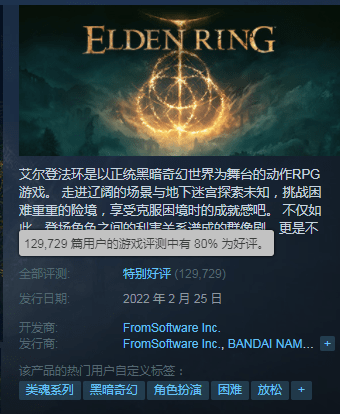 激战|一周神评论：老头环口碑反转，销量超过500万份，玩家：太上头了！