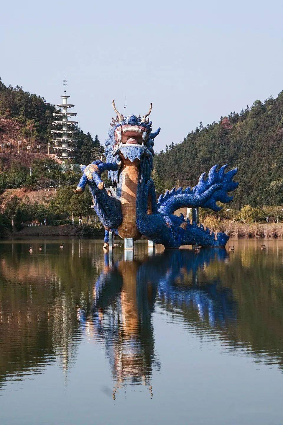 瓷都景德镇风景宜人昌南湖