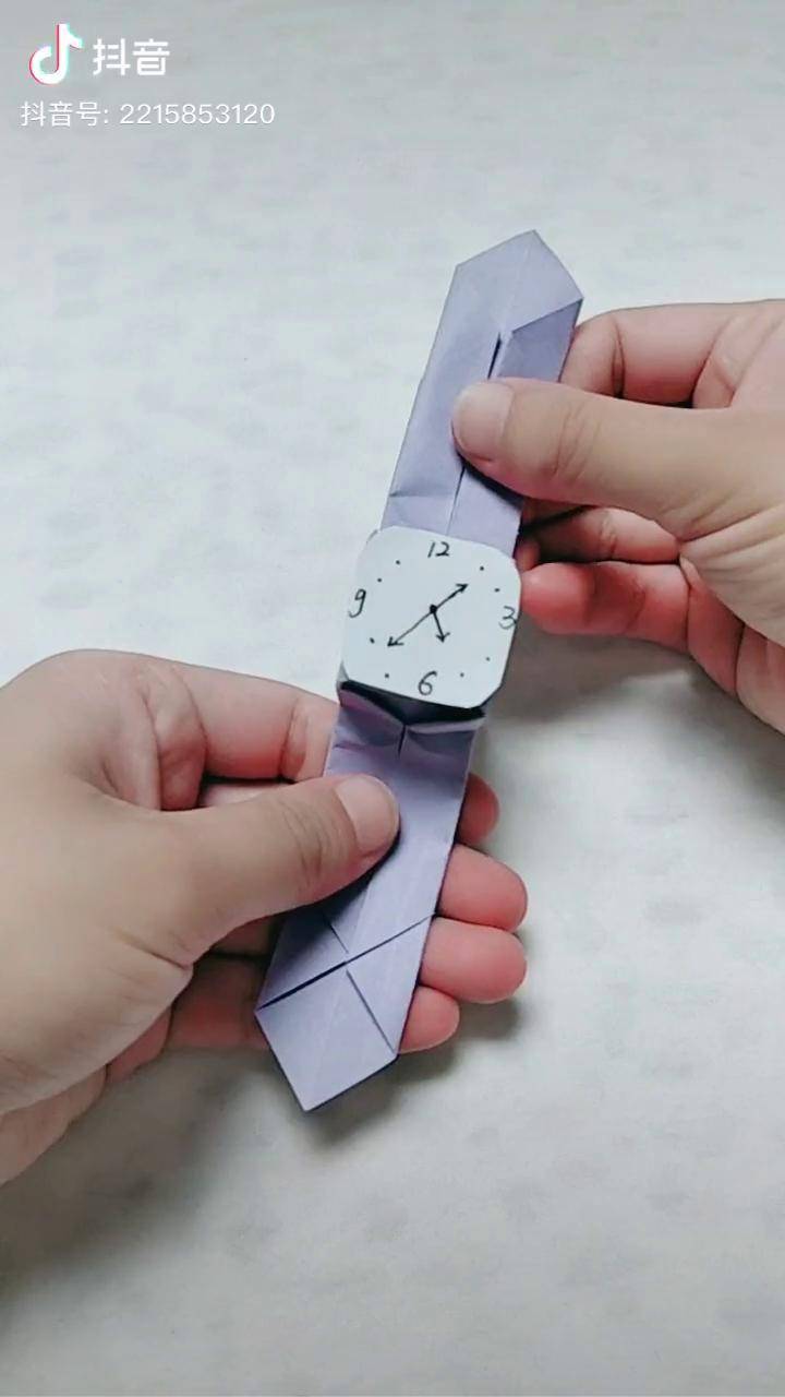 儿童电话手表折纸我要上热门