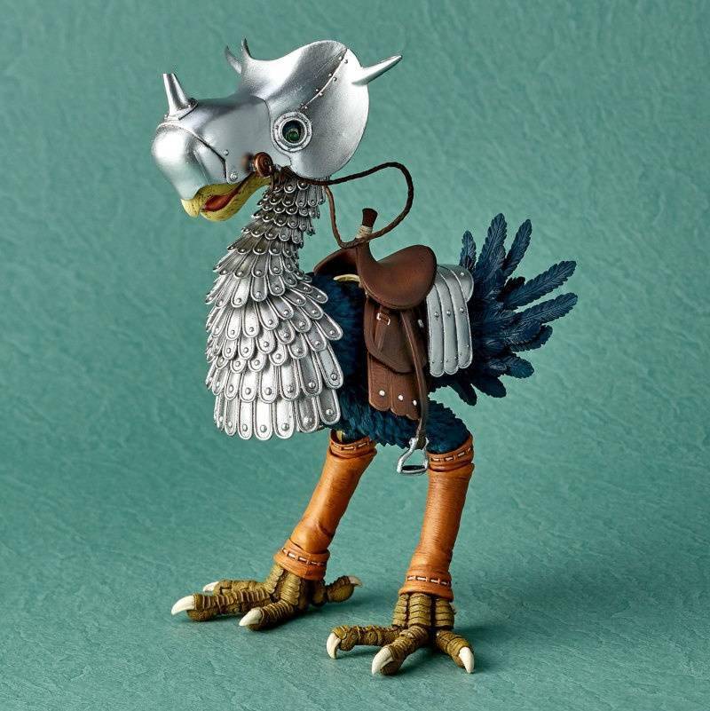 系列|模玩资讯：海洋堂 TAKEYA 式自在置物系列《风之谷》陆行鸟