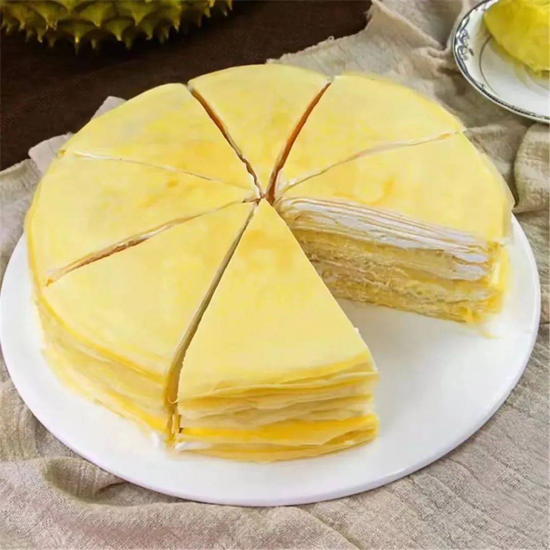 向日葵葵 ~ Sunflower Grace: 榴莲千层蛋糕 Durian Mille Crepe Cake