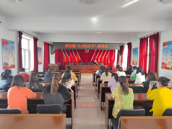 密山市黑台镇召开38妇女节座谈会