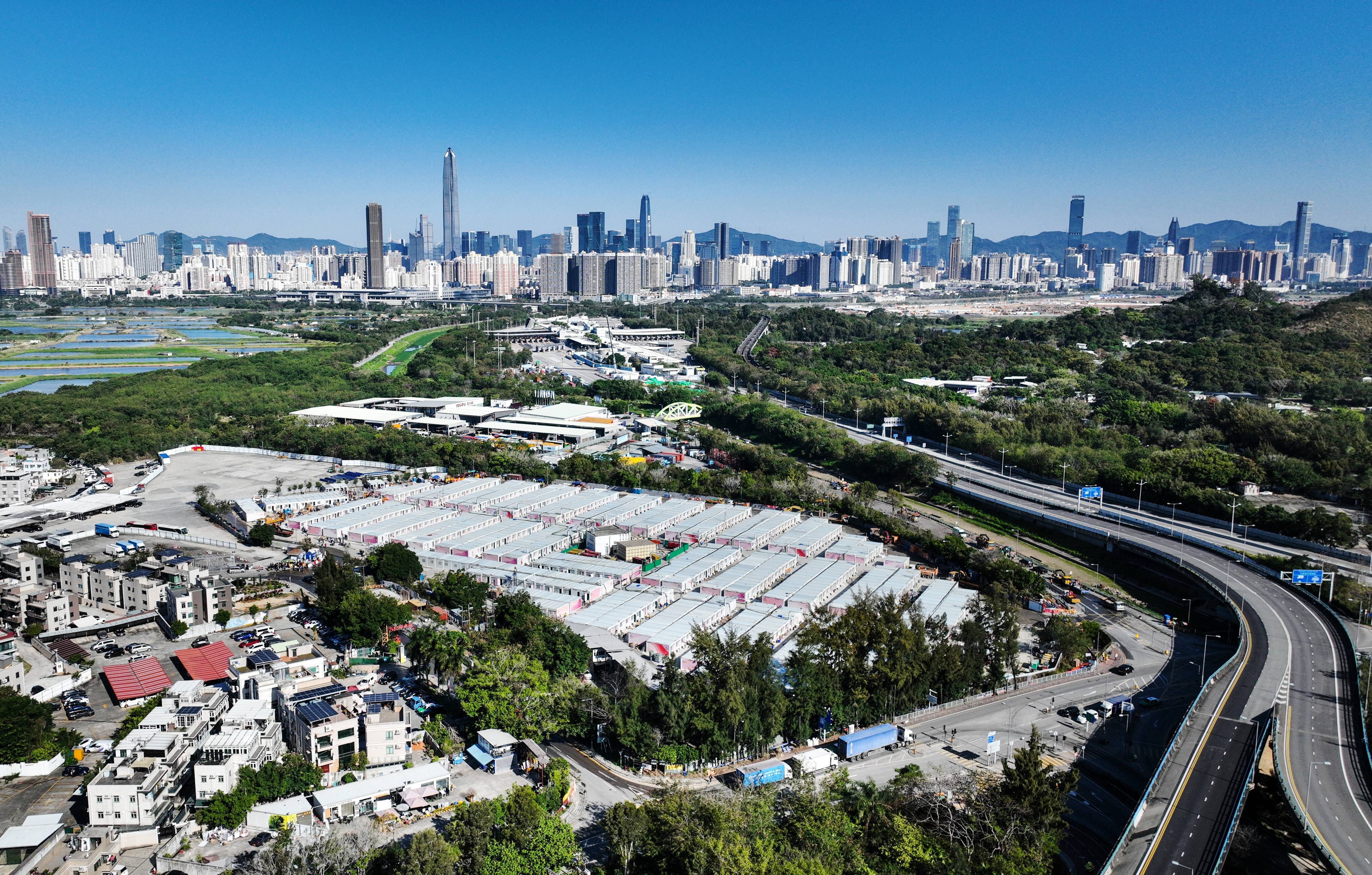 香港新田方舱医院交付使用