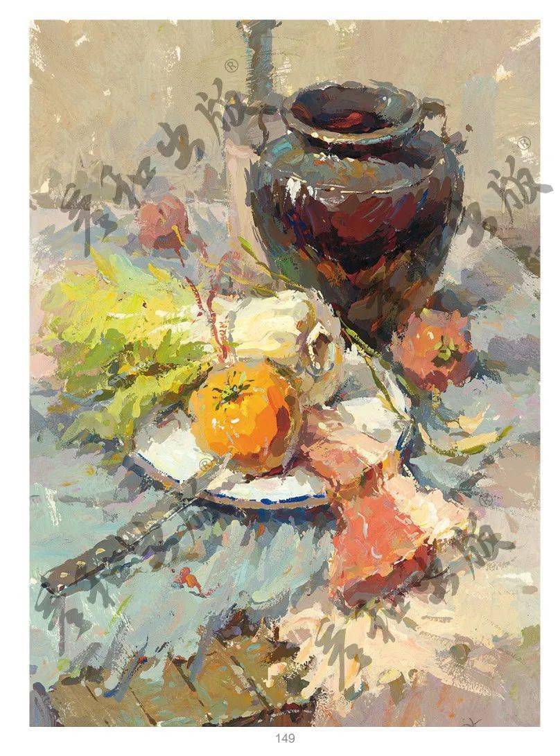 久仰久仰风景静物一本通色彩临摹书籍水粉画范本色调国美校考央美绘画