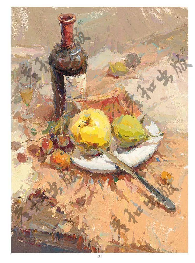 久仰久仰风景静物一本通色彩临摹书籍水粉画范本色调国美校考央美绘画