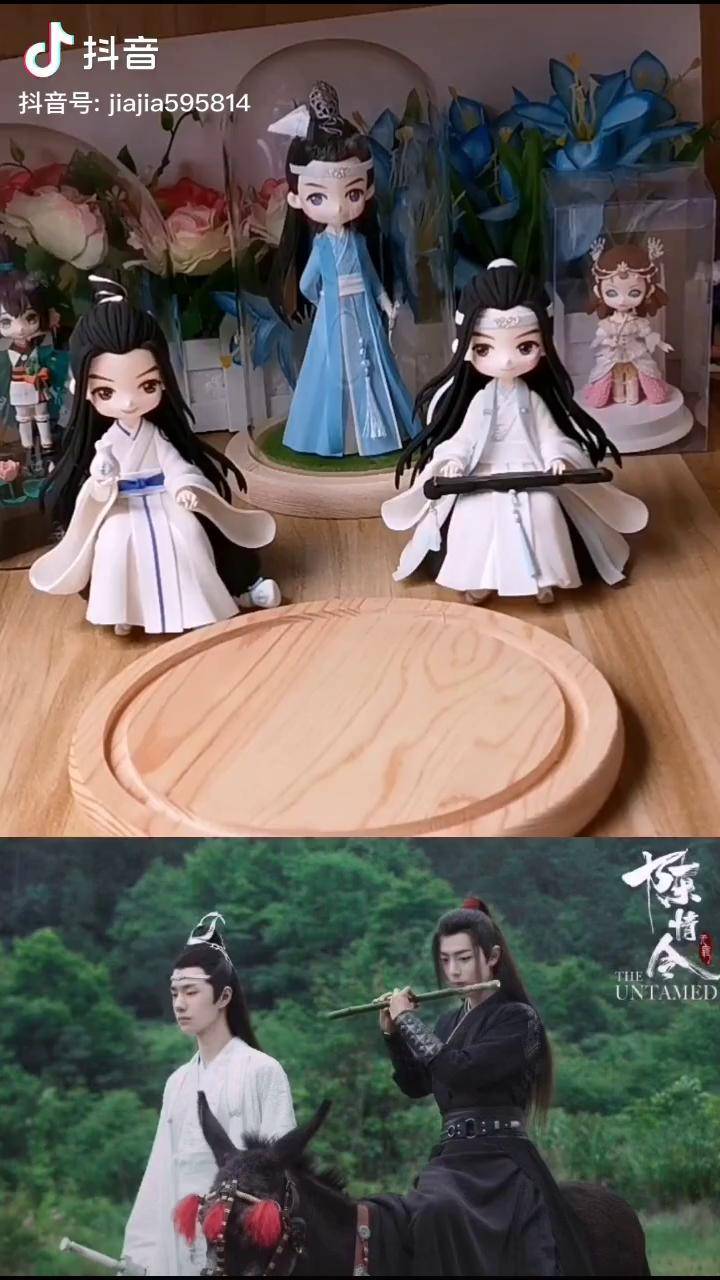 陈情令肖战王一博肖战陈情令王一博小苹果做好了就差忘羡了下周直播做