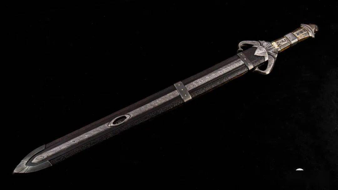 瑞典刀剑艺术家罗杰博格顶级重器尼德霍格北欧邪龙