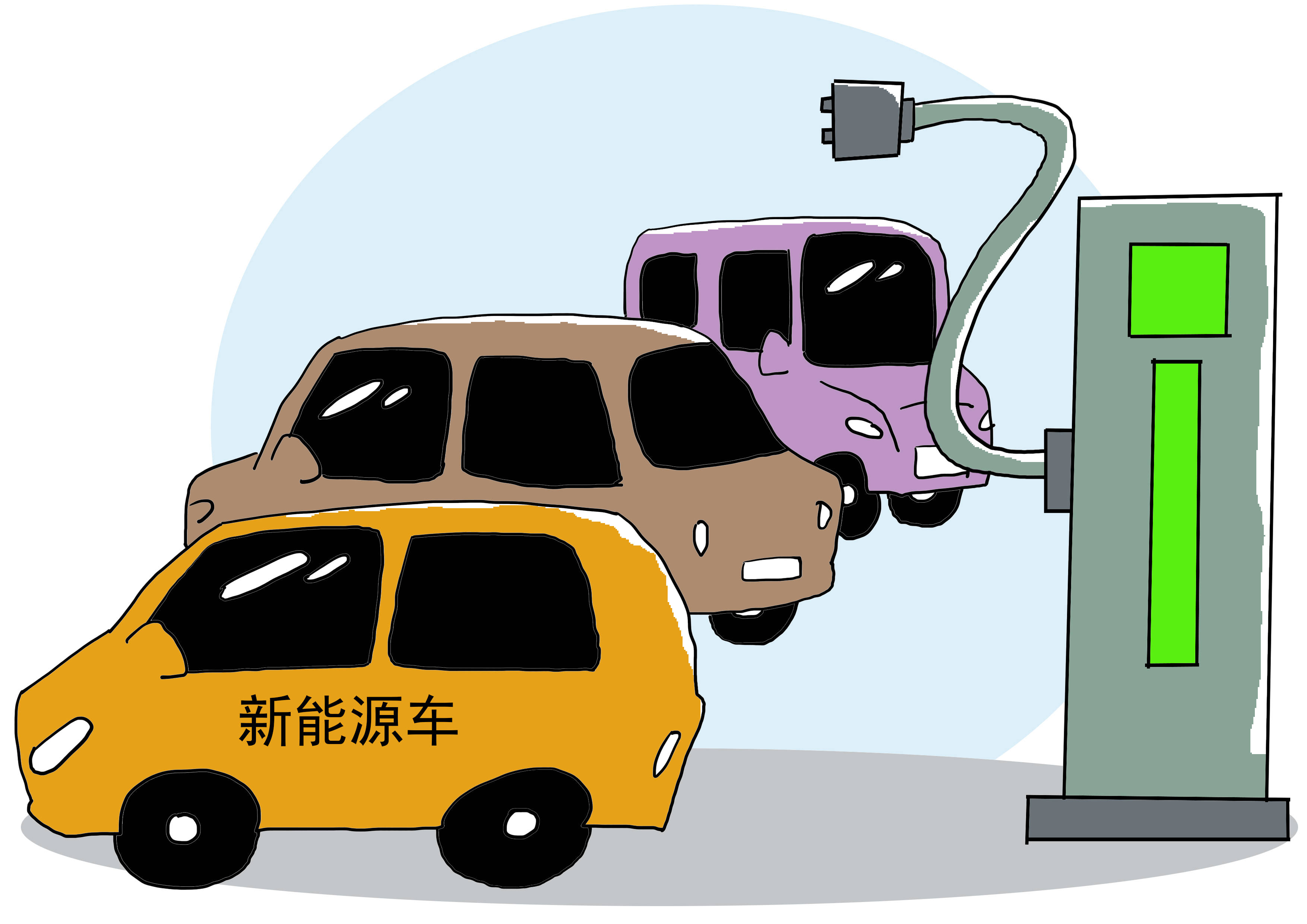 代表委员为这"桩"事出谋划策,新能源车充电"一桩难求"如何破解_搜狐