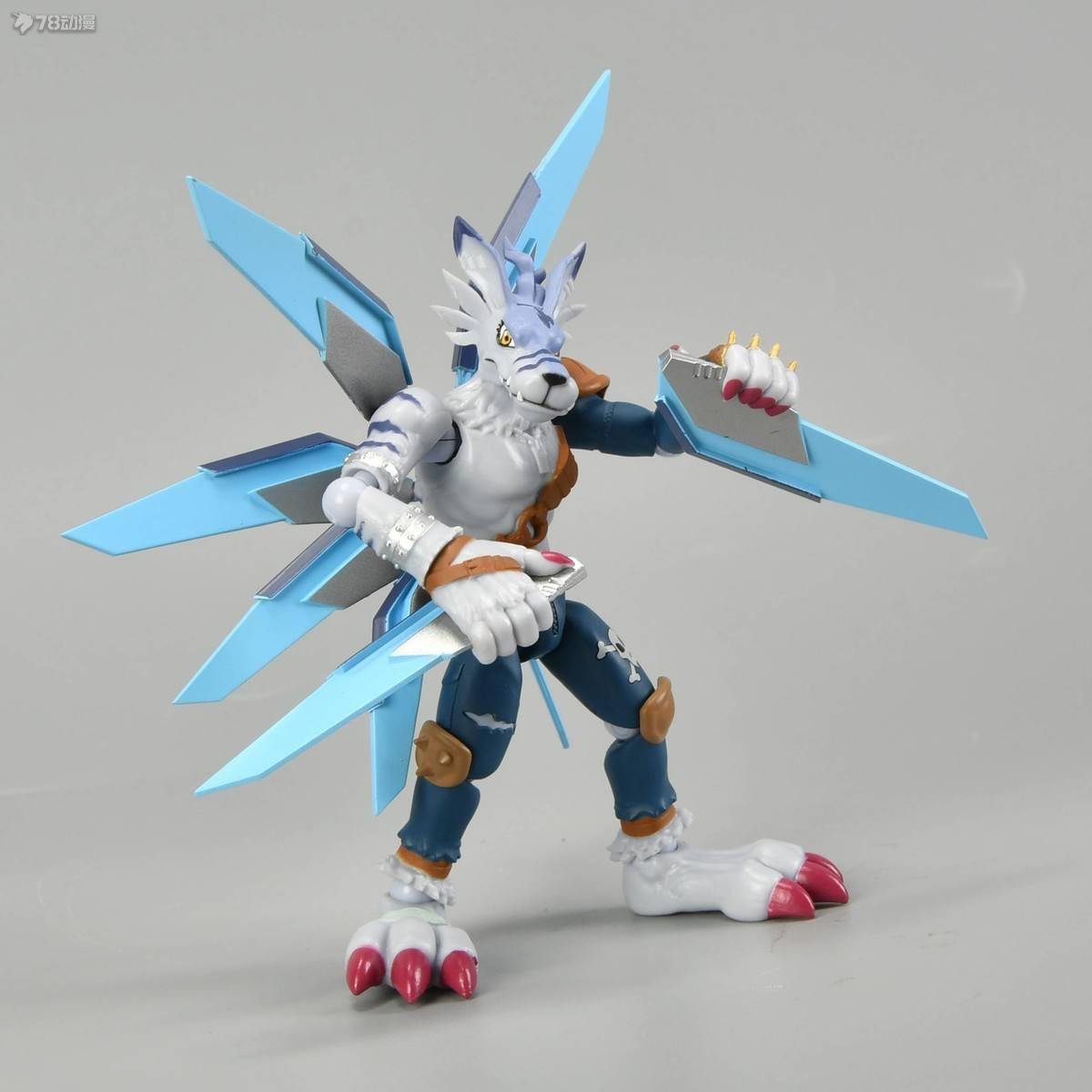 万代|78官测：万代 掌动SHODO食玩 综合系列 机械暴龙兽＆兽人加鲁鲁兽