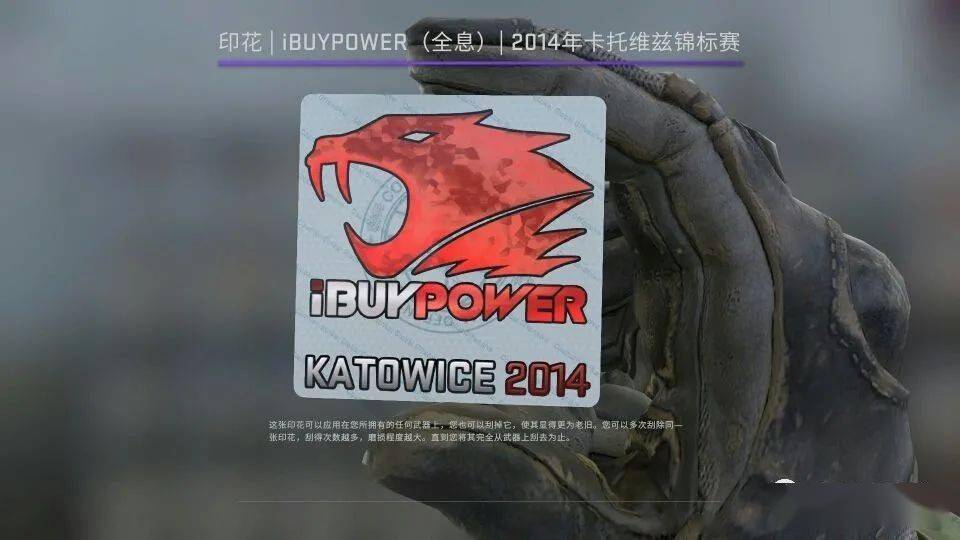秃瑟考古csgo首届出印花胶囊的赛事卡托维兹2014