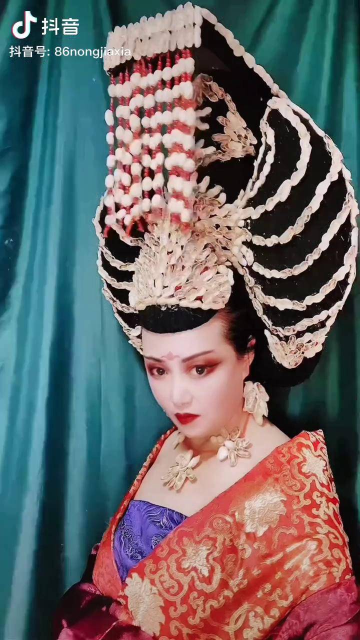 武媚娘武则天头饰道具是花生06皮