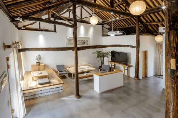 蓝田桐花乡约民宿4水陆庵观赏内容:国家3a级景区,是一处佛教圣地