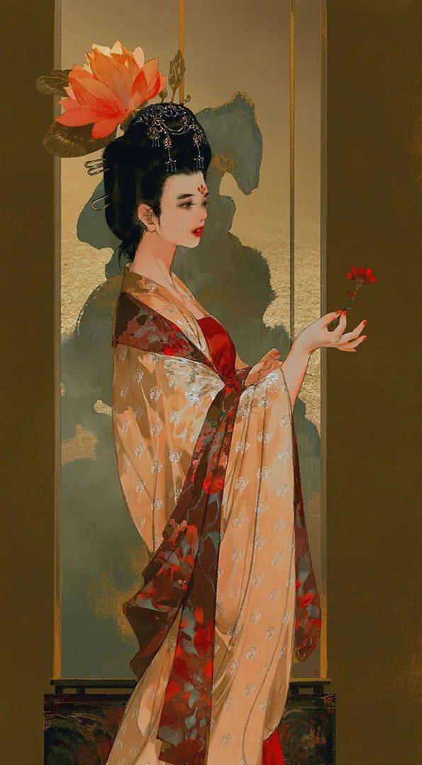 她是400万古风迷心中的白月光为过气网游作画十年日更9图的绘圈卷王