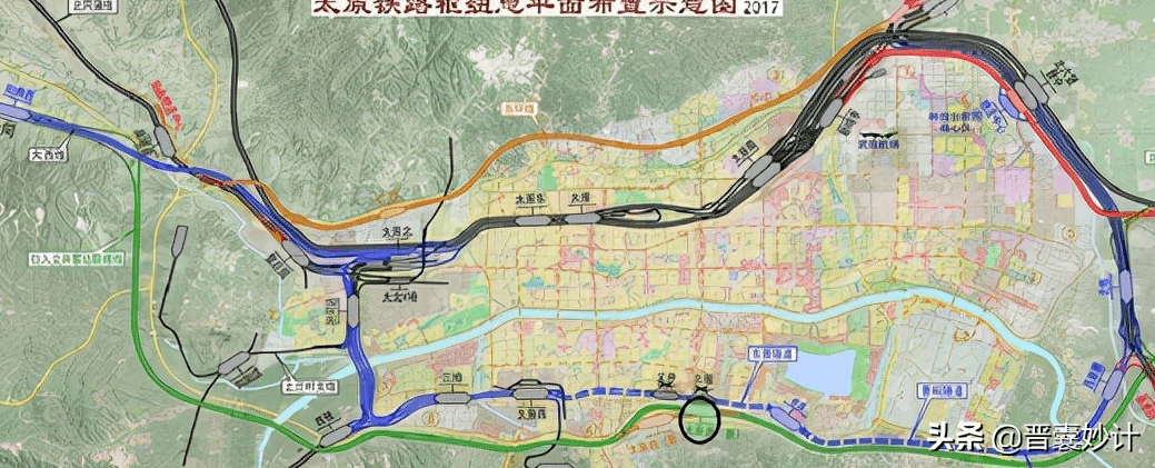 太原铁路枢纽东线工程图片