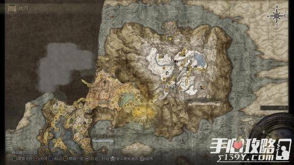 艾尔登法环 圣树骑士罗蕾塔位置分享 地图 互动 雕像