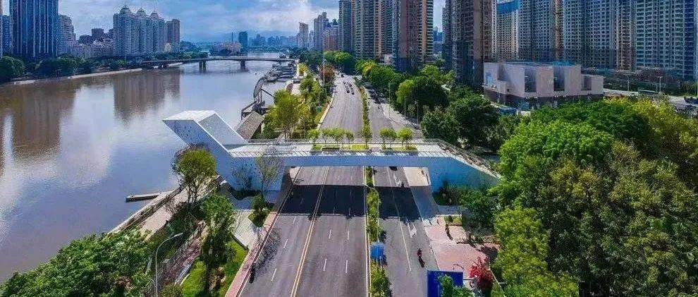 网红天桥,福州最佳城市观景台_西门_白色_风景