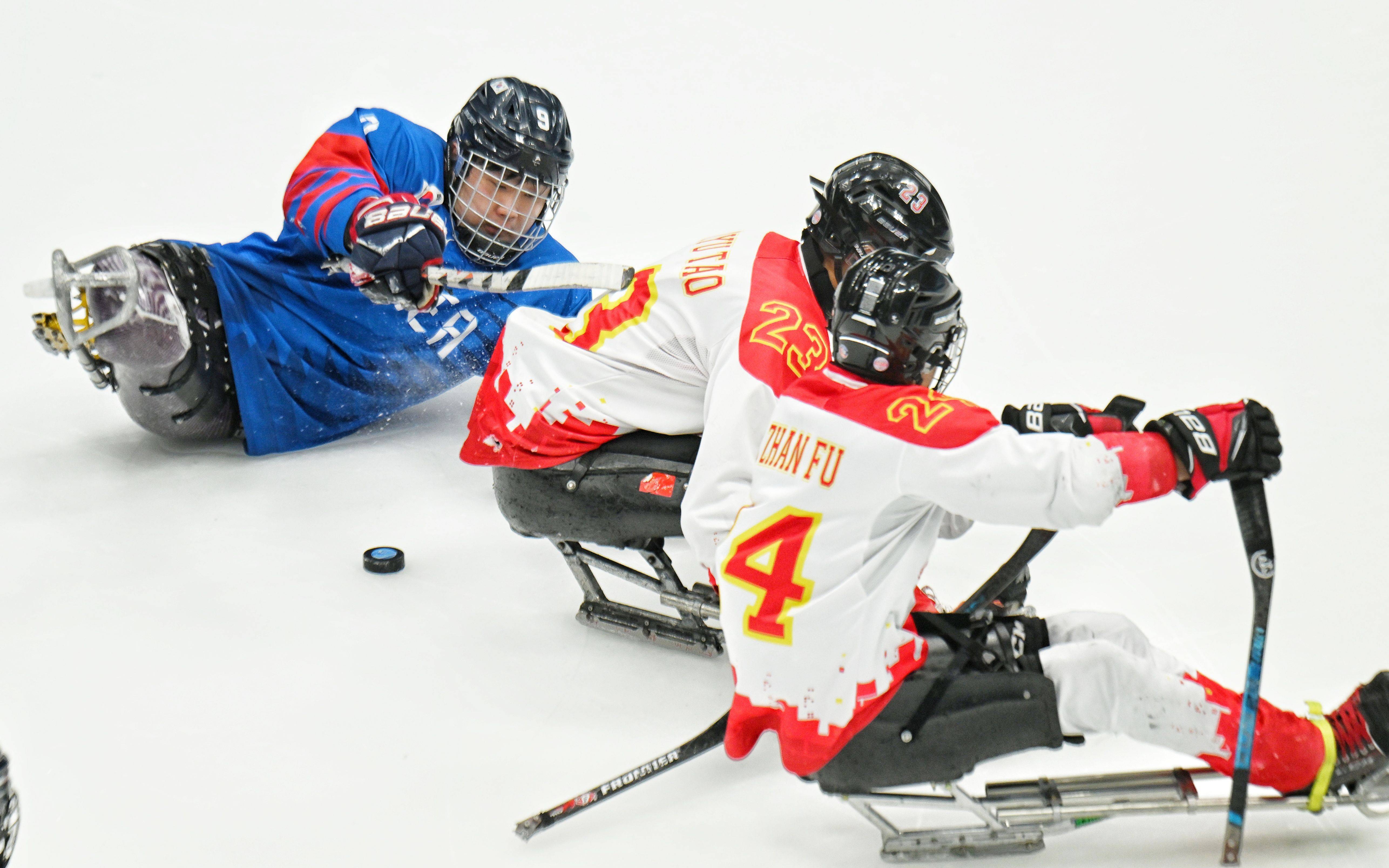 残疾人|小组出线+力争奖牌，残奥冰球队两个目标都实现了