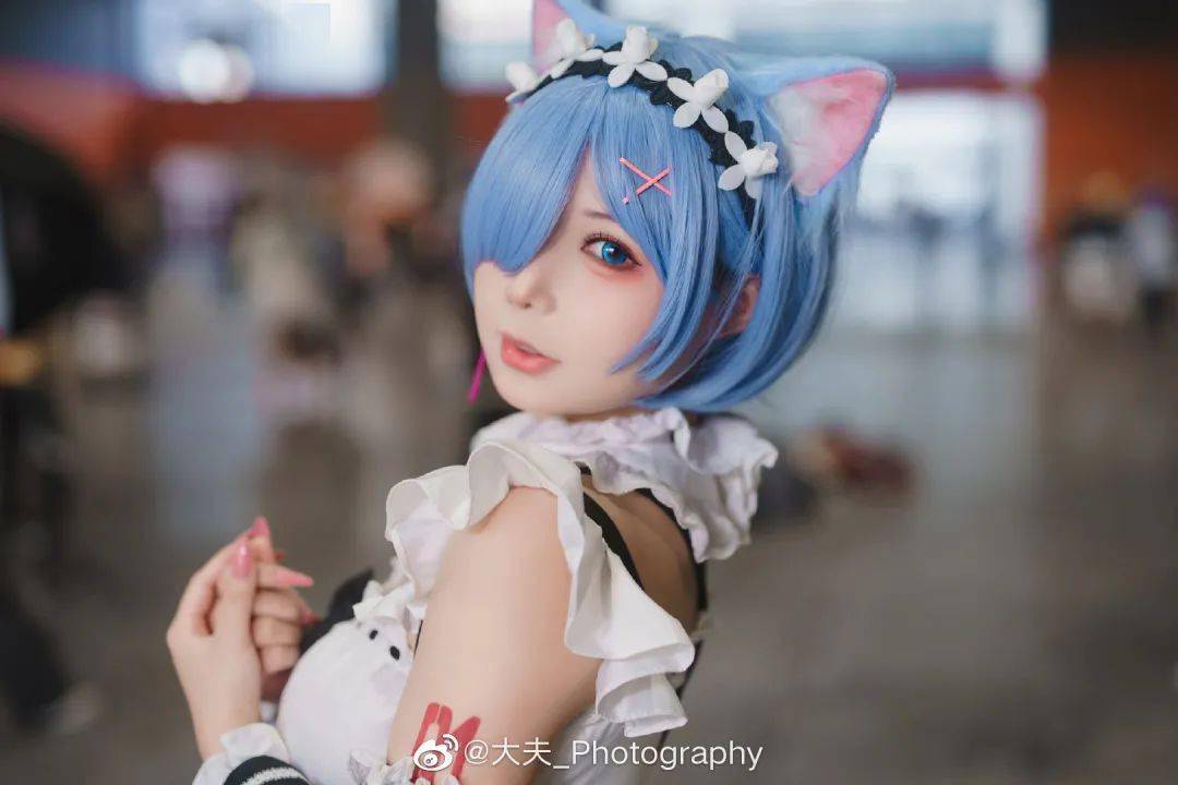 【二次元cos】可爱蕾姆_雷姆本姆_版权_公众