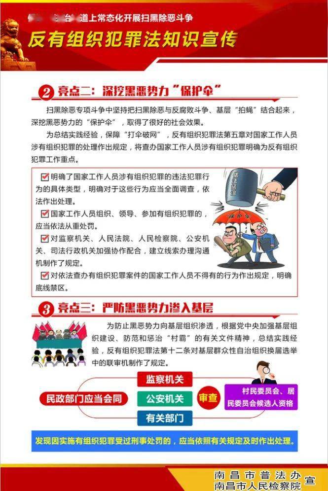 一图读懂中华人民共和国反有组织犯罪法