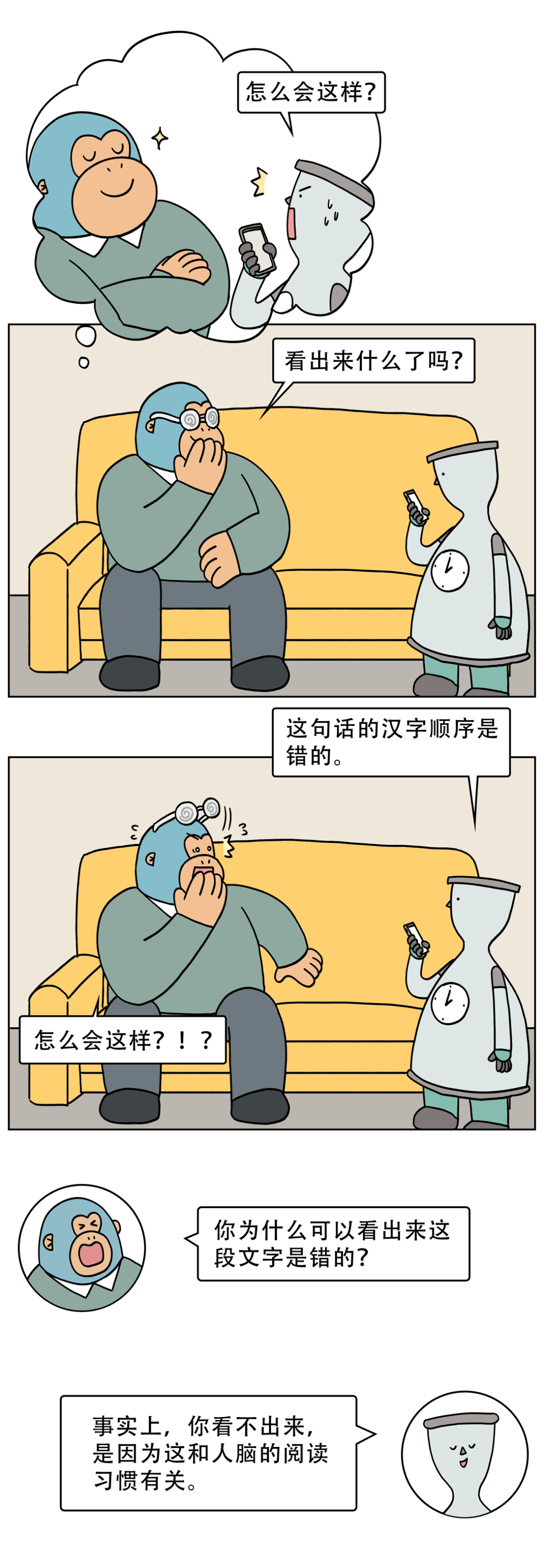 动力学|为什么汉字序顺不影响读阅？