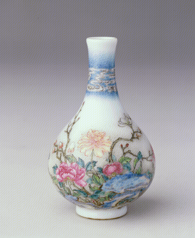 华彩宫瓷珐琅彩鉴赏明清彩瓷上的皇冠