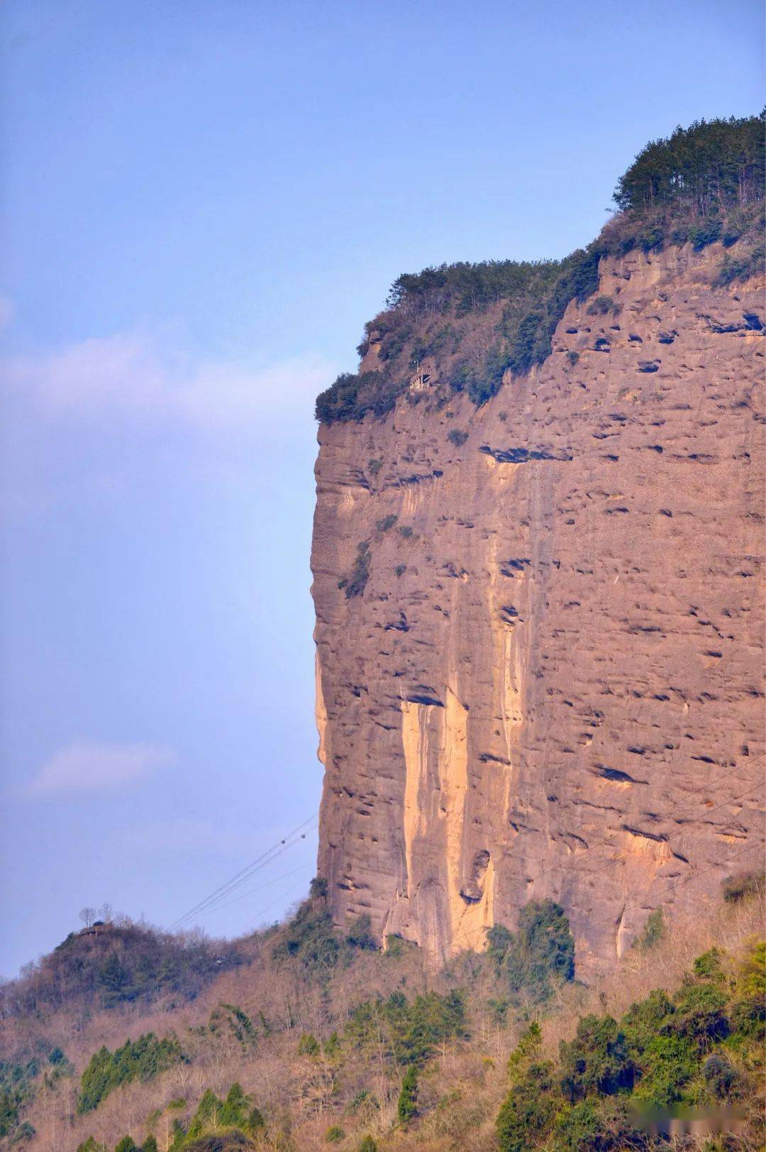 剑阁县_剑门_城墙岩