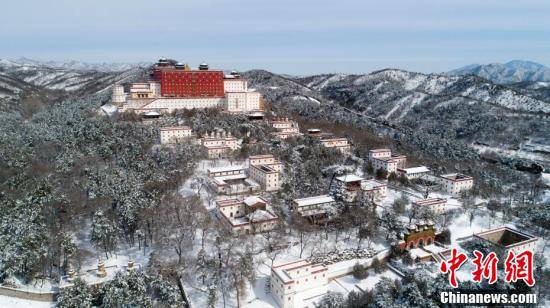 金山亭|春雪后的承德避暑山庄及周围寺庙