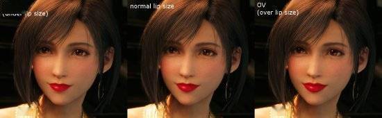 亮度《FF7RE》蒂法口红腮红MOD:气色更好 多种色号可选