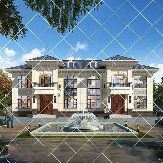 88套兄弟双拼农村别墅自建房2022双拼别墅首选