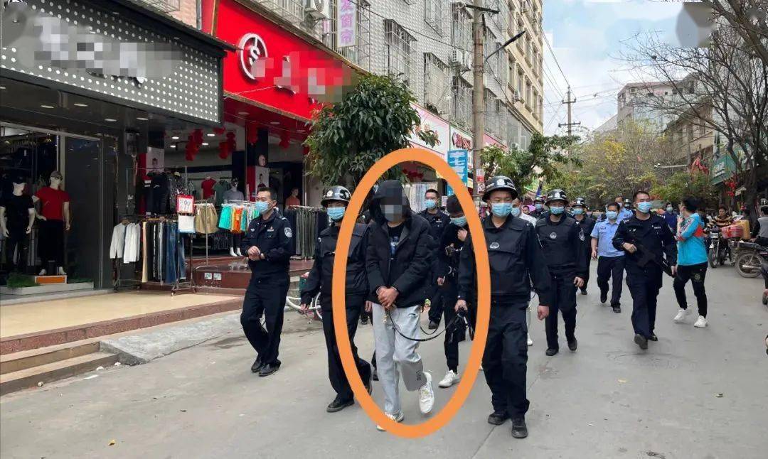 经专案组民警深入侦查,不懈努力,先后在玉林市玉州区,博白县龙潭镇