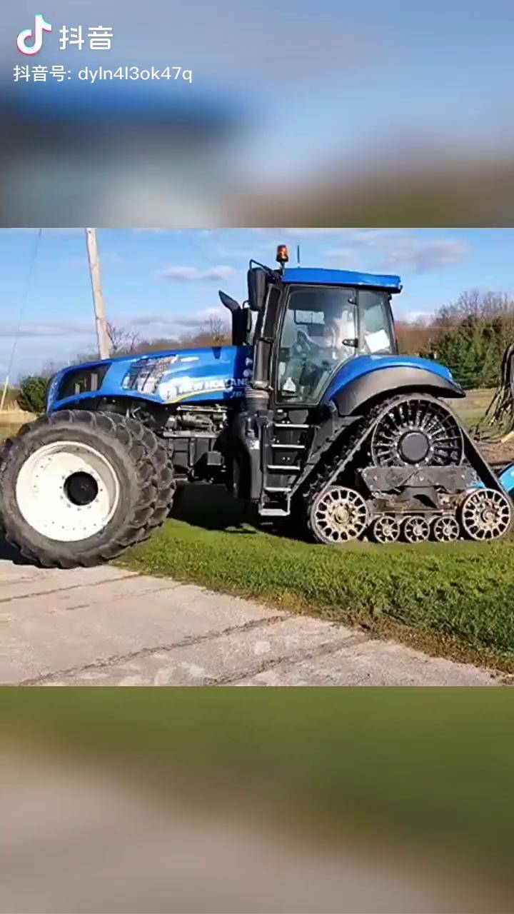 纽荷兰大马力拖拉机拖拉机农业机械机械化农业