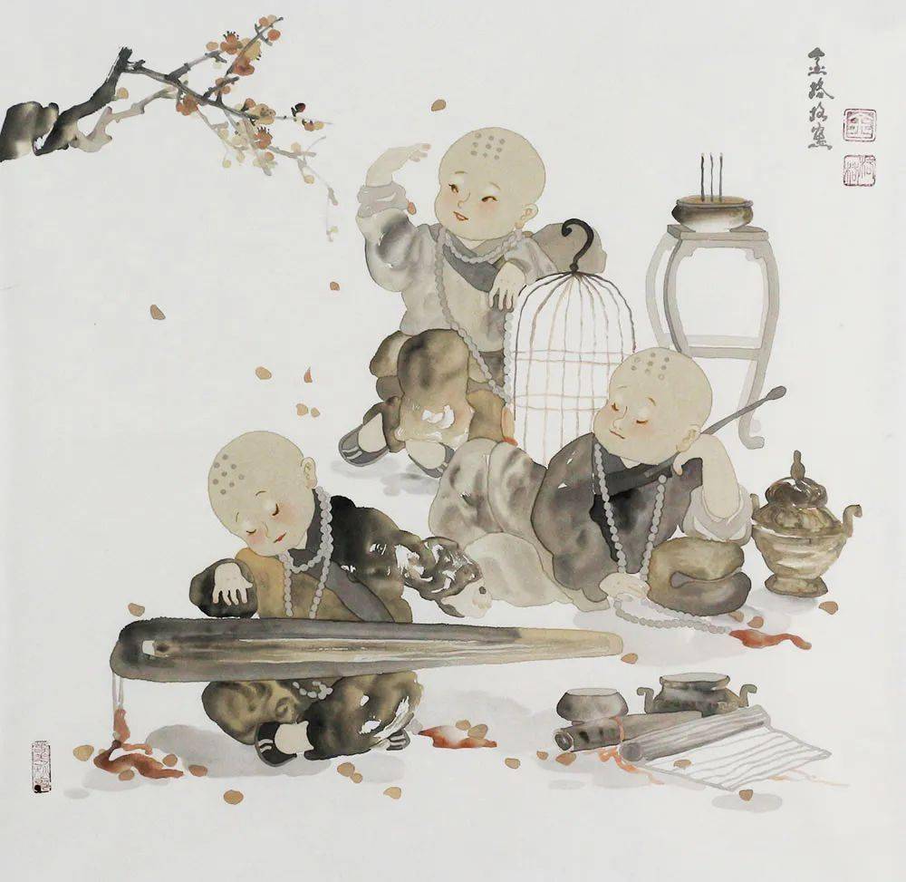 清华美院教授 金格格_水墨_画面_汉风