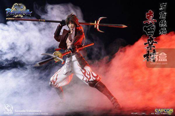 尺寸|ROCKET TOYS 战国BASARA 真田幸村 伊达政宗 1/6可动人偶