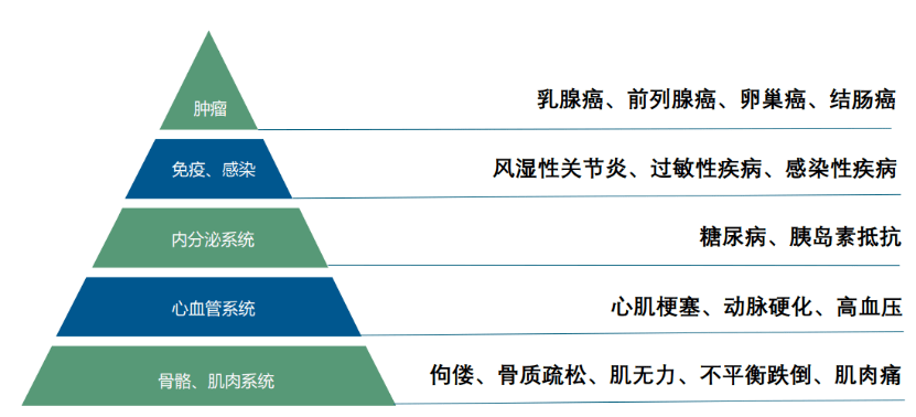 維生素d對骨骼健康的作用可能是大家比較熟知的,主要是維生素d及其