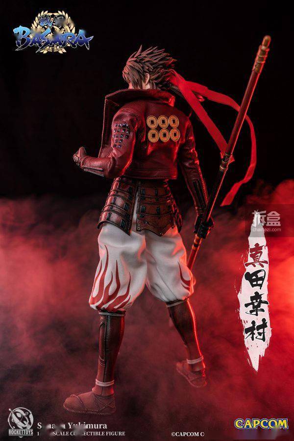 尺寸|ROCKET TOYS 战国BASARA 真田幸村 伊达政宗 1/6可动人偶