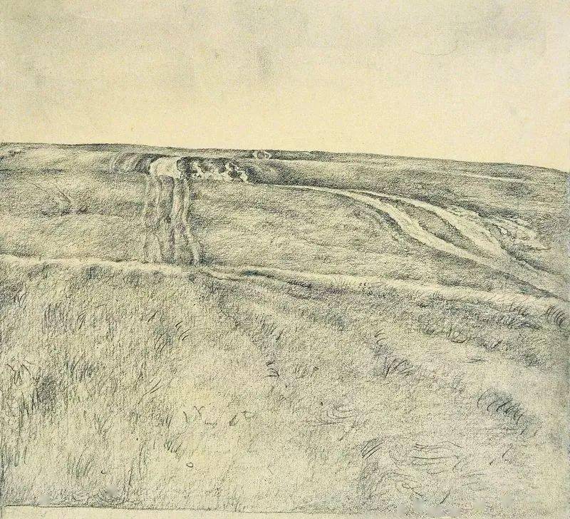 欣赏丨央美教授朝戈素描三十幅