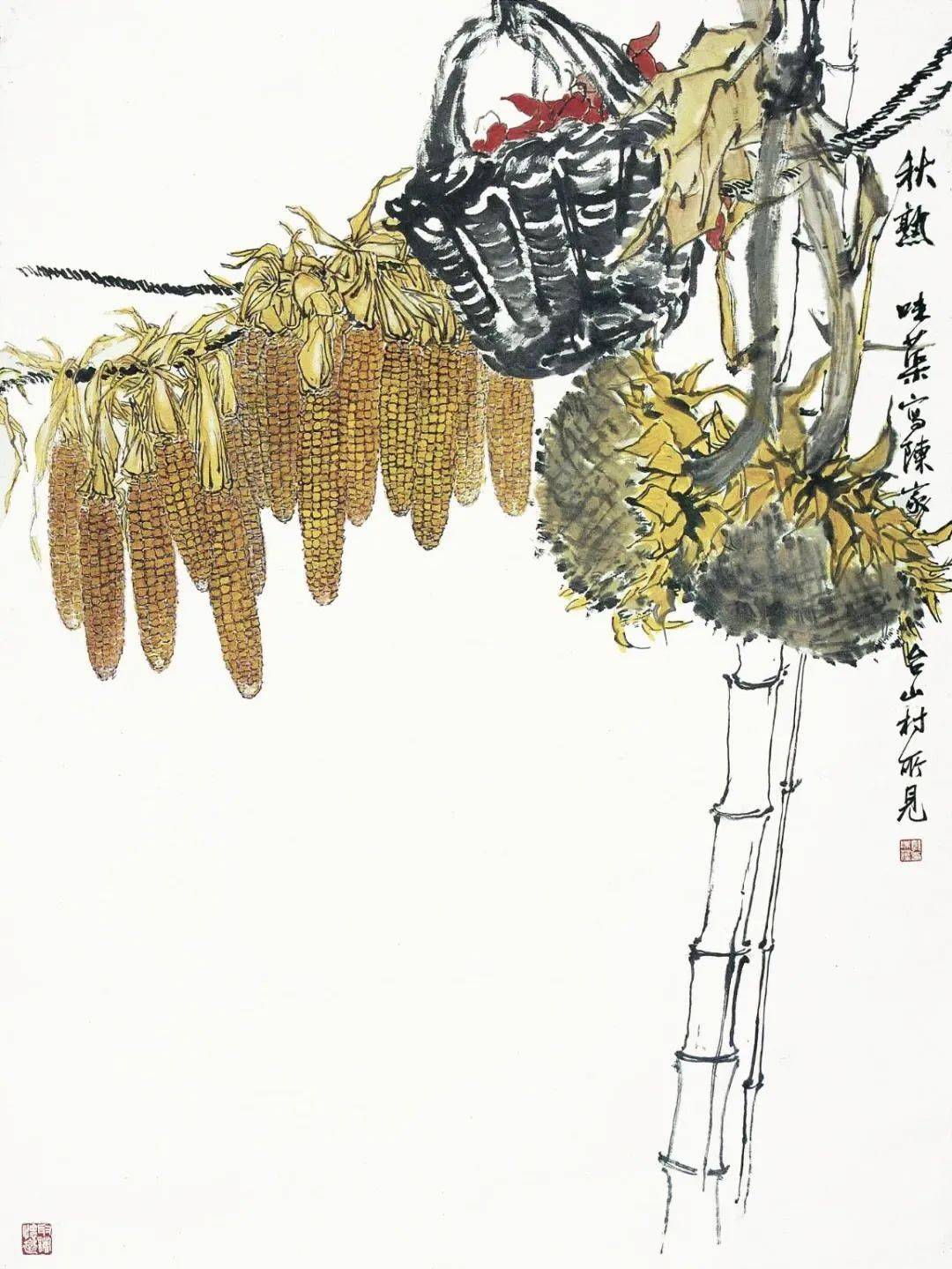 郭味蕖初学写意花鸟画锻炼用笔是首要的