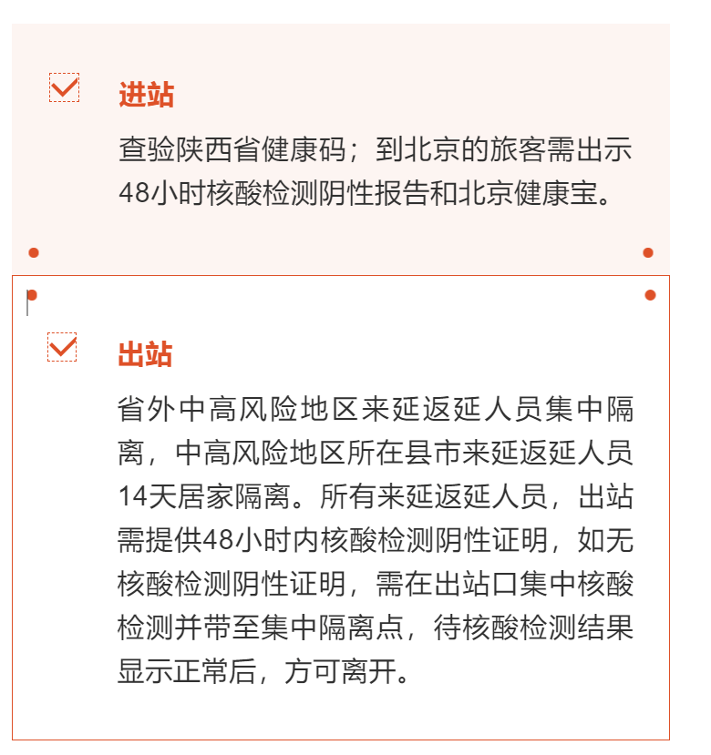 出行有變陝西省內各大火車站最新出行政策