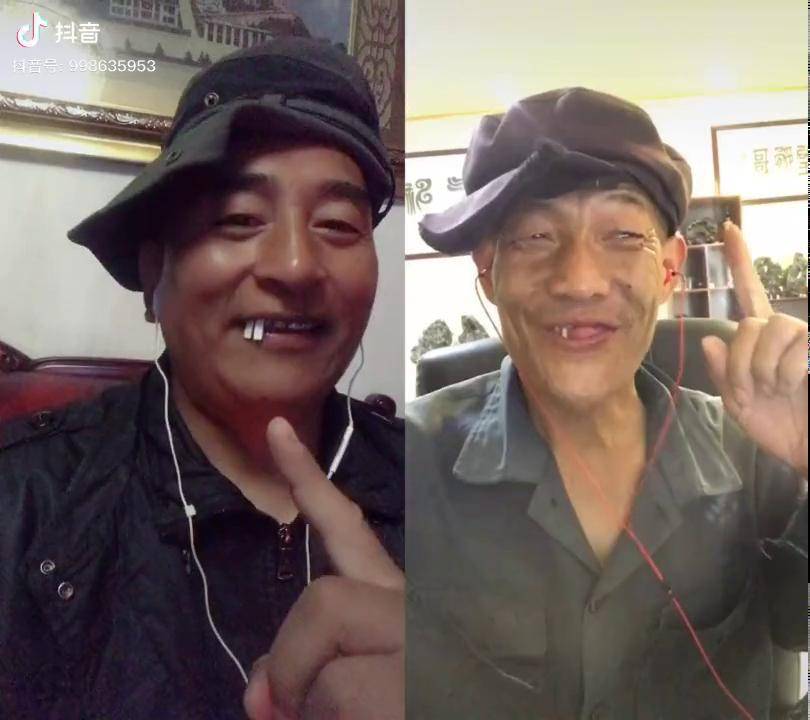 这个l老大爷真不好学吃货峰哥一起合拍