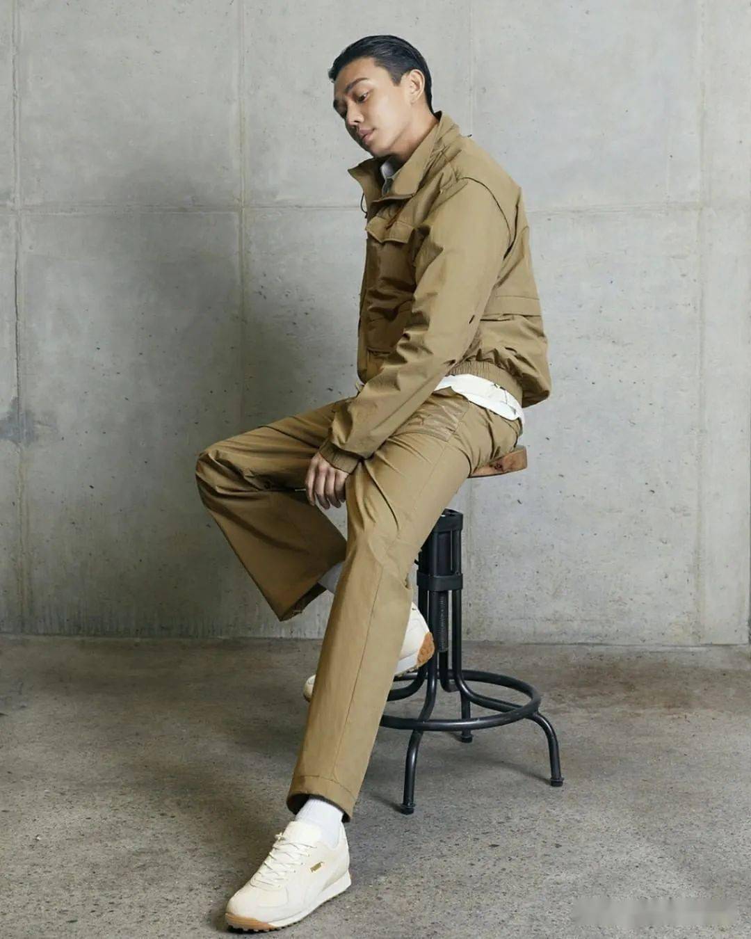 组图影帝刘亚仁allure杂志封面大片绿色主题春意盎然