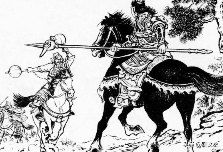 残唐演义108庞师古虽勇猛过人但与李存孝交手被一招秒杀