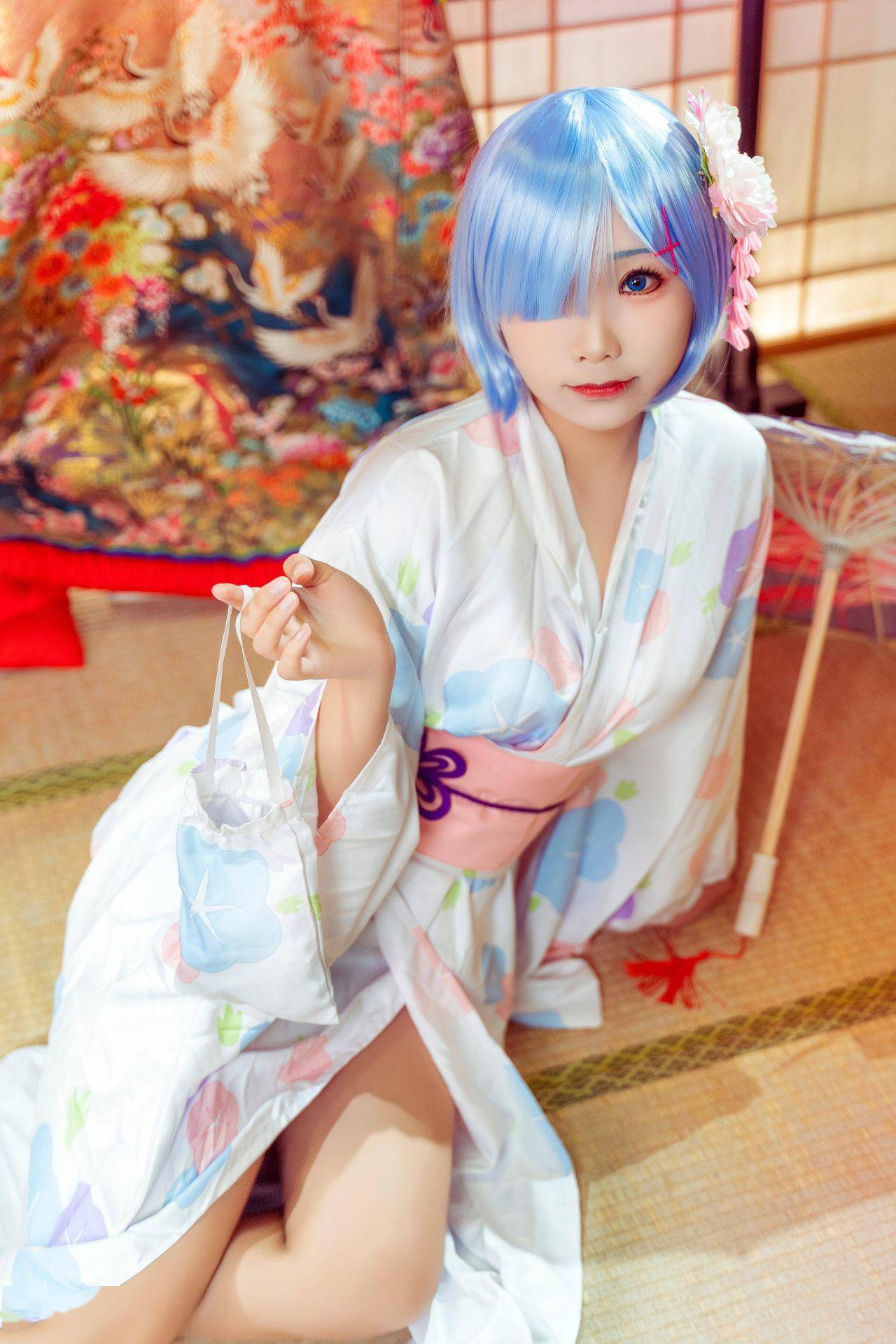 恋人|《从零开始的异世界》蕾姆浴衣cosplay