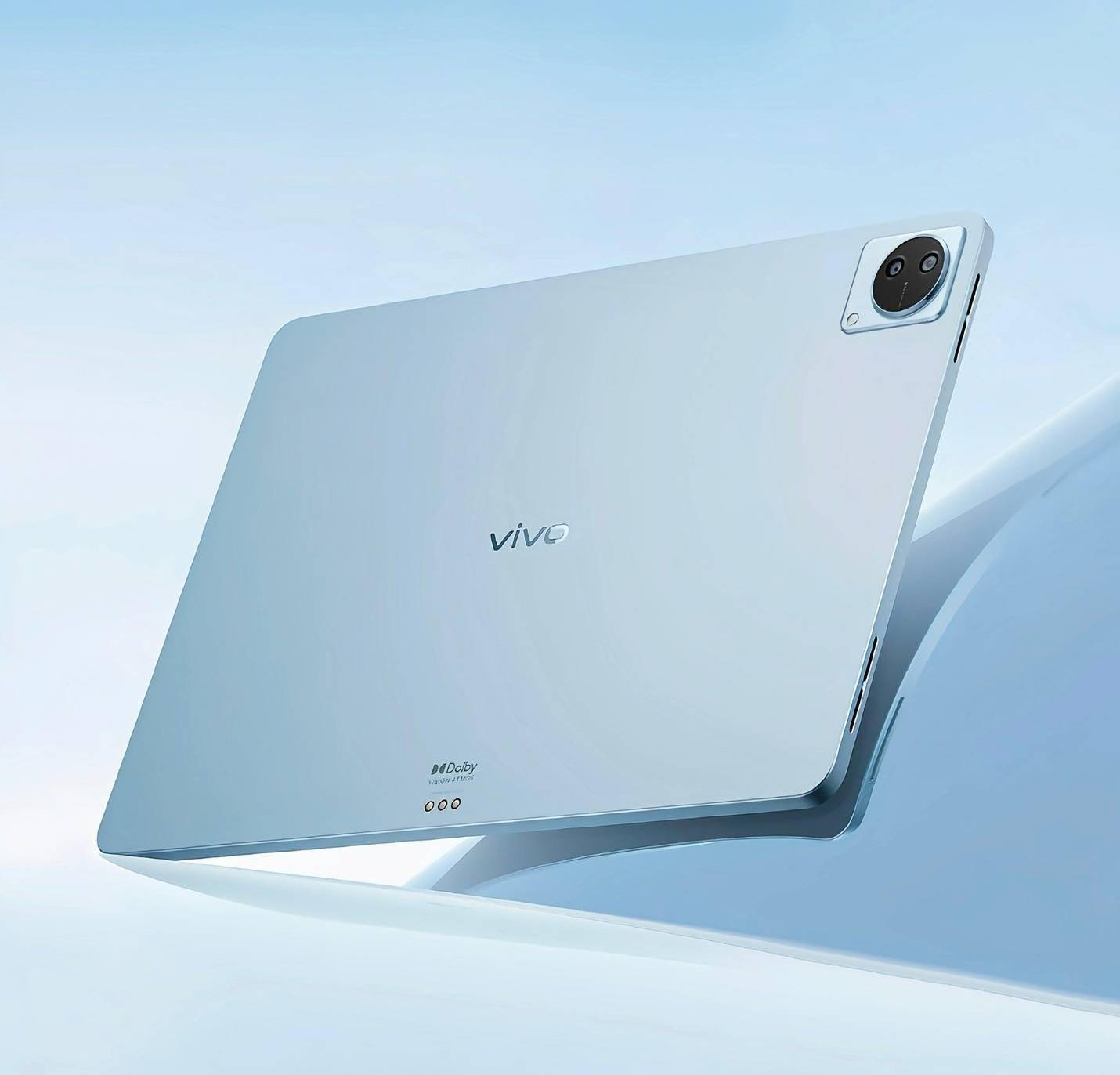 vivo Pad 平板电脑亮相：全金属一体化设计，提供蓝灰双配色