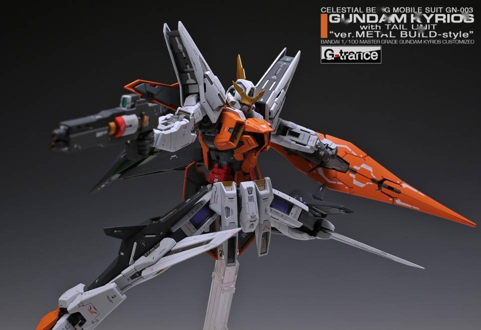 范例|模型制作范例：MG GN-003 主天使高达Ver.Metal Build-Style