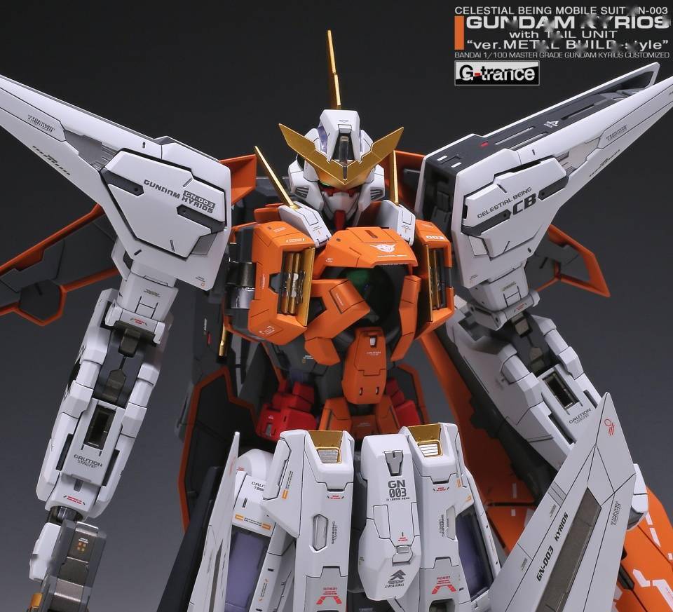 范例|模型制作范例：MG GN-003 主天使高达Ver.Metal Build-Style