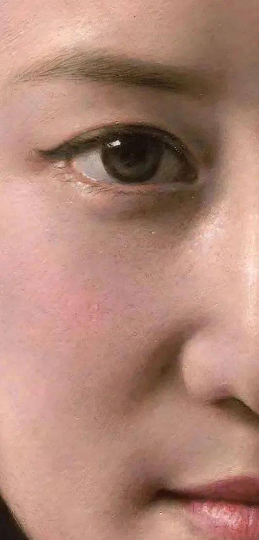 被称为下一个冷军超写实画家蔡杰的超高清美女震撼来袭