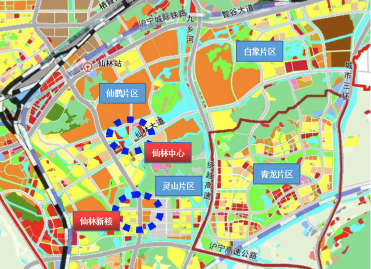 刚刚仙林新核炸场,区域户型王挡不住了_板块_南京_通路